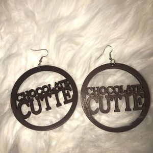 Chocolate Cutie Earrings! Brand New!